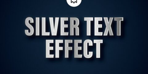 Graphic Ghost - Silver Text Effect