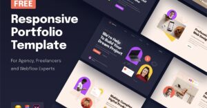 Graphic Ghost - Free Responsive Portfolio Template