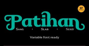 Graphic Ghost - Patihan Display Font