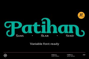 Graphic Ghost - Patihan Display Font