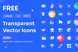 Free Transparent Vector Icons Pack